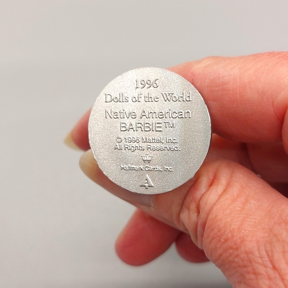 NWT Hallmark Keepsake Ornament Native American Barbie - Picture 7 of 7